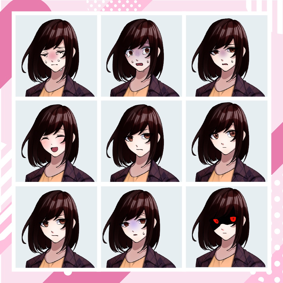 【TRPG立ち絵】おしとやかな女性|NPC|現代・日常