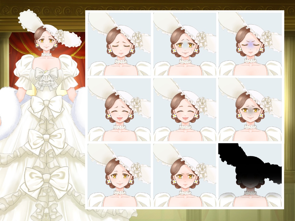 【TRPG立ち絵】貴族シリーズ(中世ヨーロッパ)|NPC|ファンタジー・日常