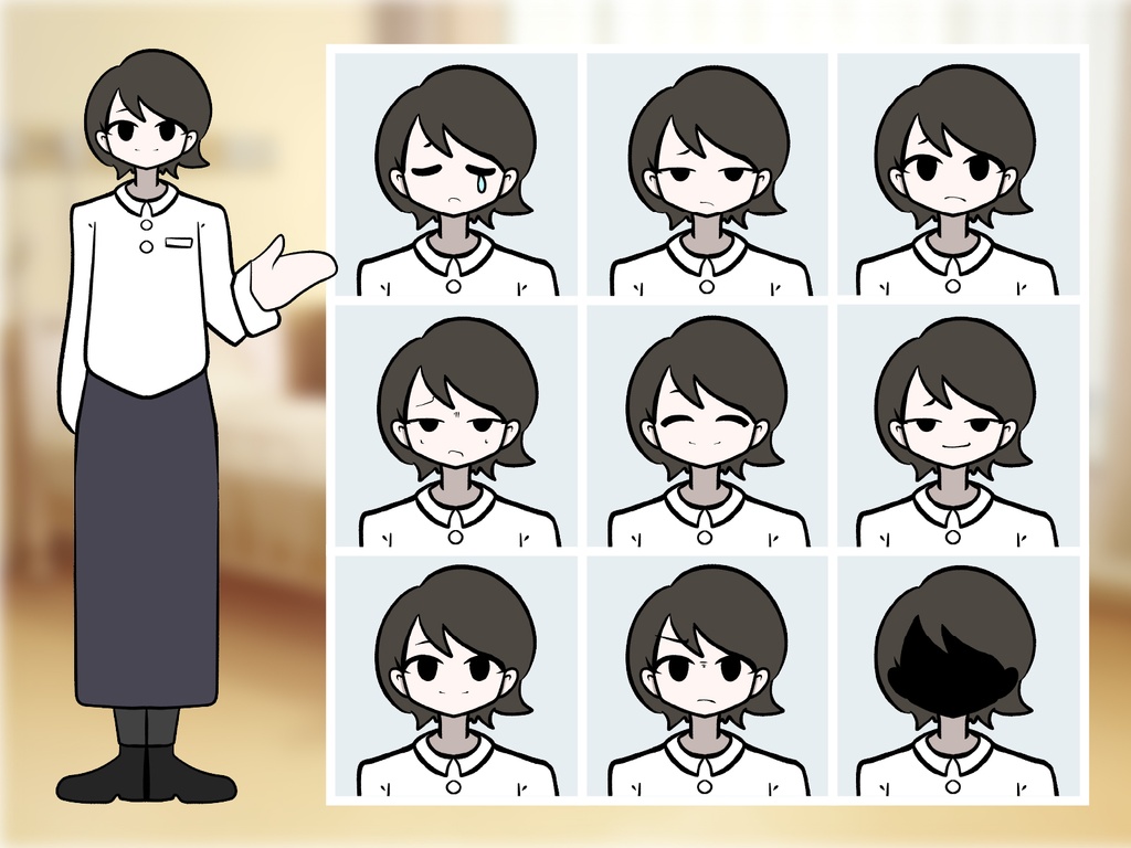 【TRPG立ち絵】病院セット|NPC|現代・日常