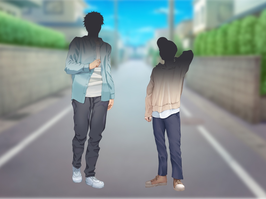 【TRPG立ち絵】NPCセット|NPC|現代・日常