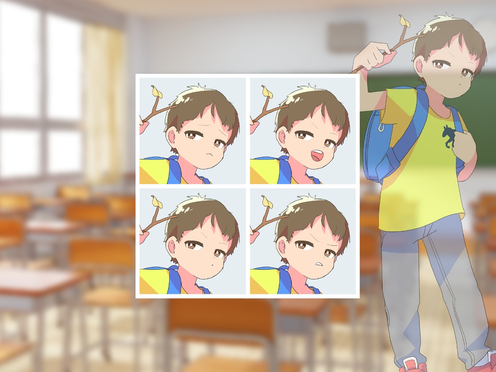 【TRPG立ち絵】色々な子供セット|NPC|現代・日常