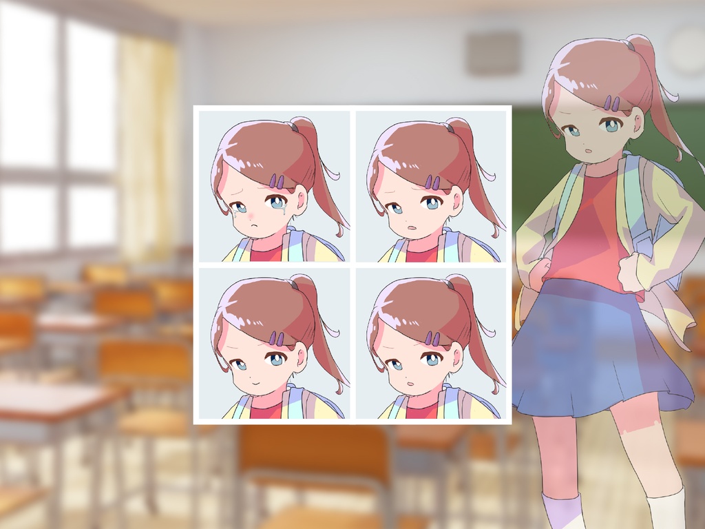 【TRPG立ち絵】色々な子供セット|NPC|現代・日常