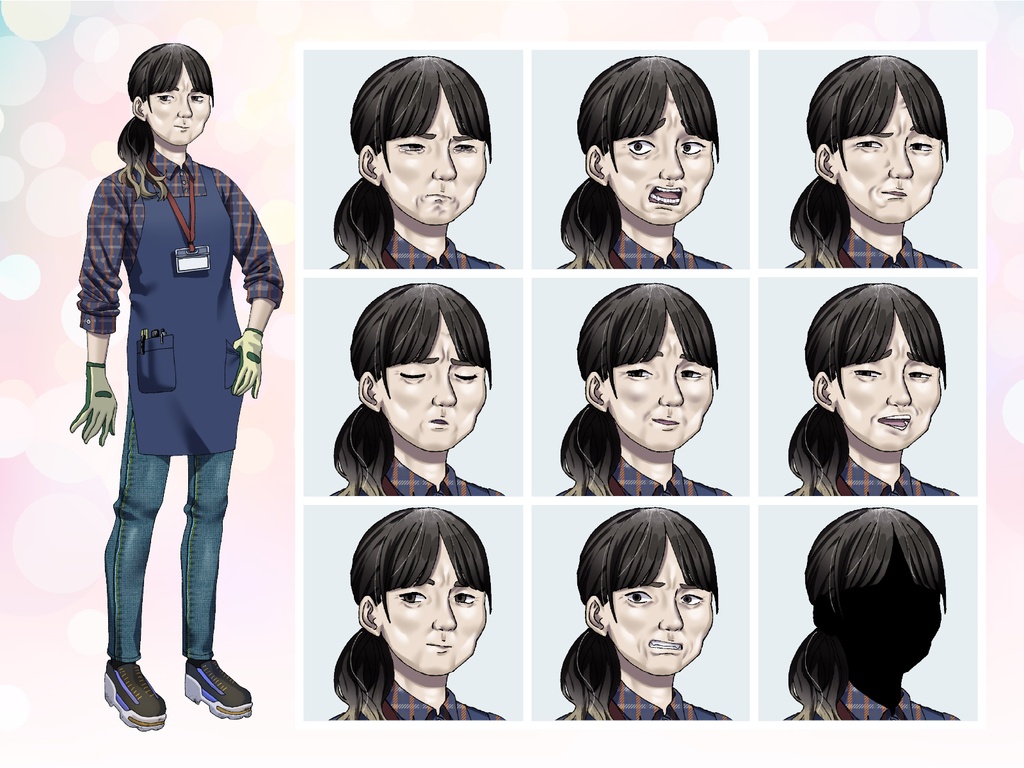 【TRPG立ち絵】おばちゃんセット|NPC|現代・日常