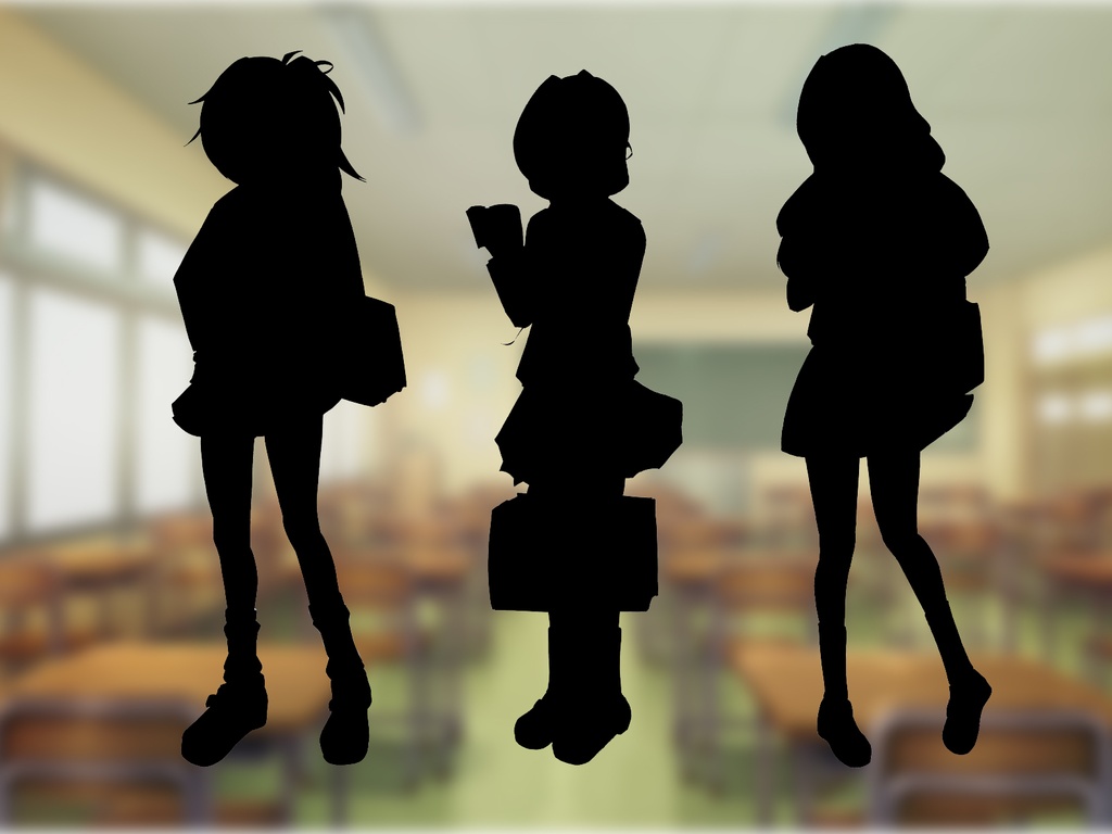 【TRPG立ち絵】いろんな女子高生シリーズ|NPC|学園・日常