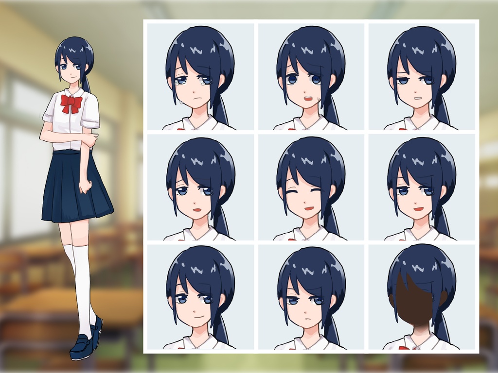 【TRPG立ち絵】様々な高校生シリーズ|NPC|学園・日常