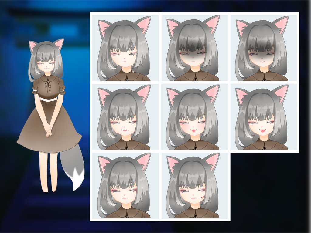 【TRPG立ち絵】獣人セット|NPC|ファンタジー・日常