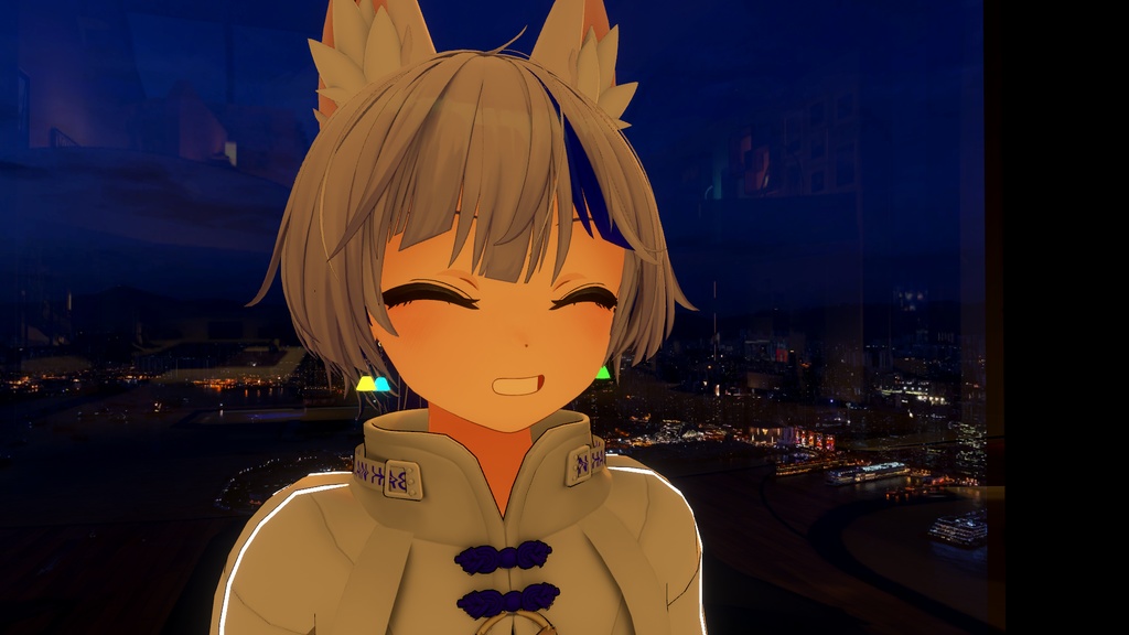 【VRChat想定】フラスコピアス