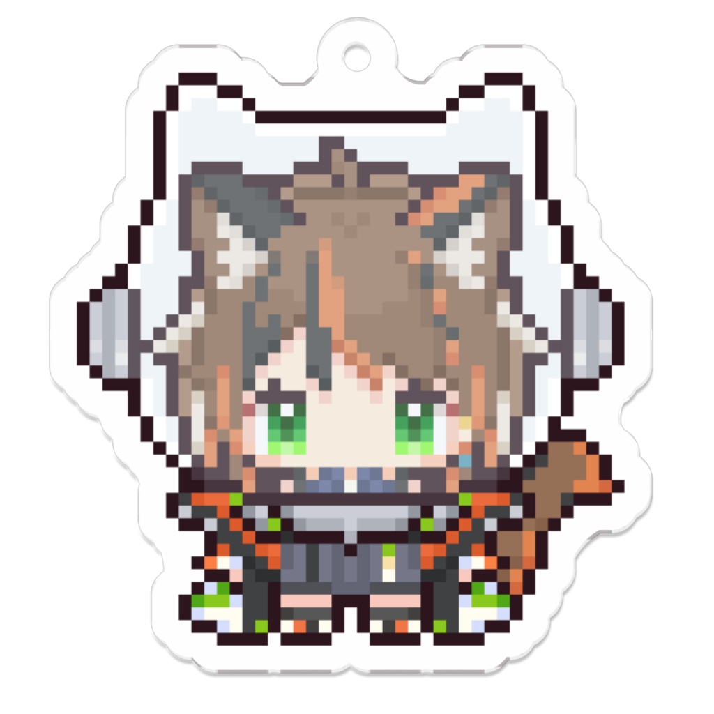 あすとろぱんくアクリルキーホルダー（ドット絵ver）