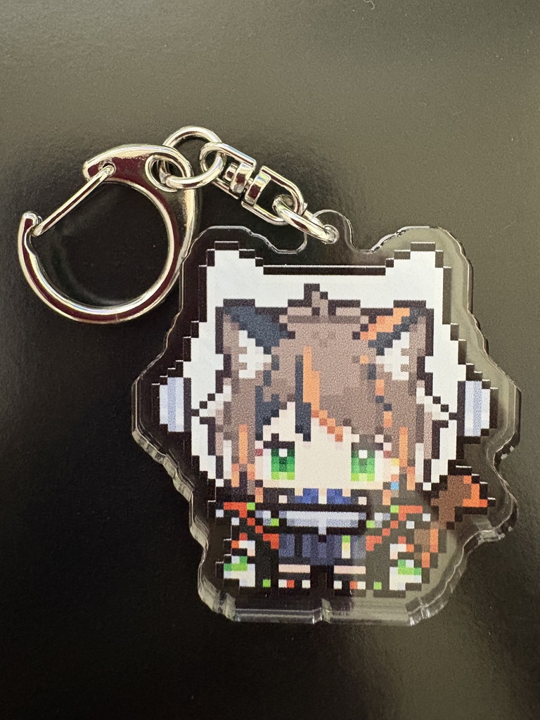 あすとろぱんくアクリルキーホルダー(ドット絵ver)