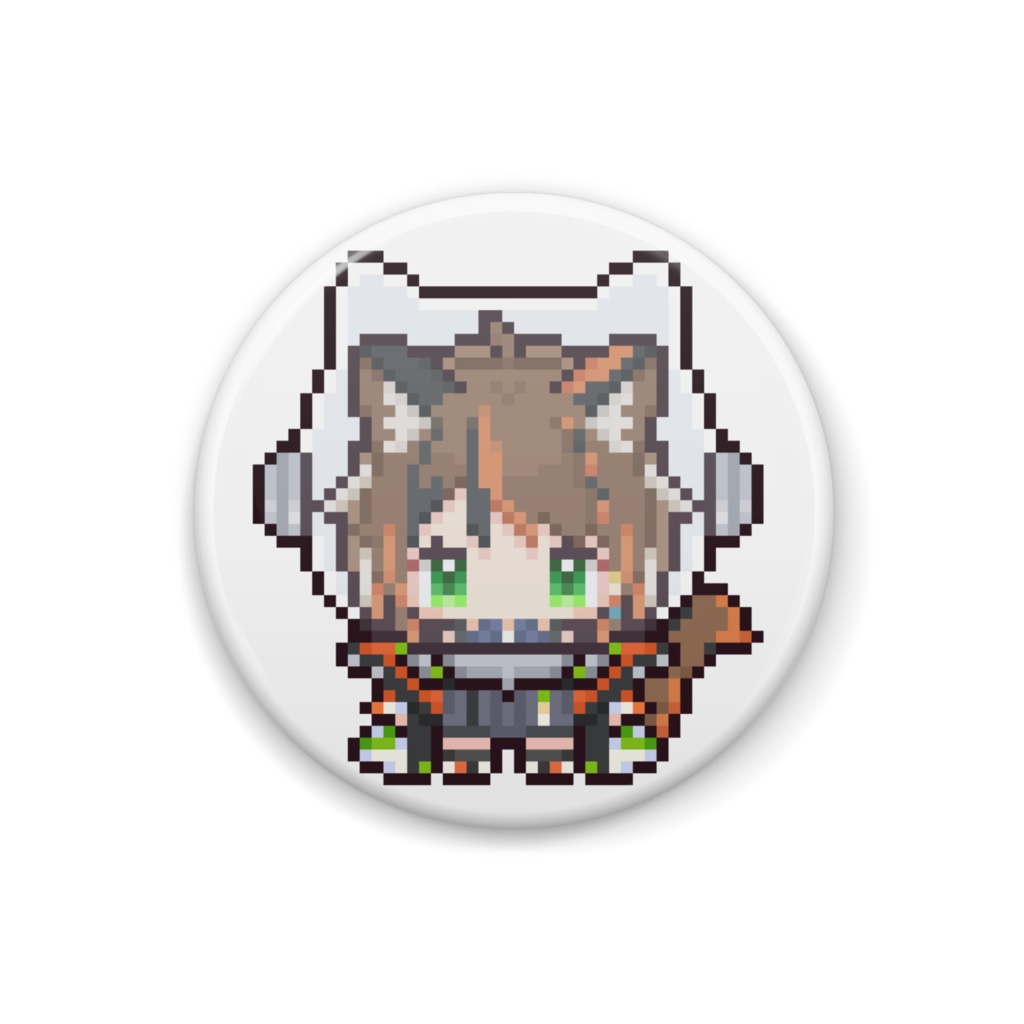 あすとろぱんく缶バッジ（ドット絵ver）