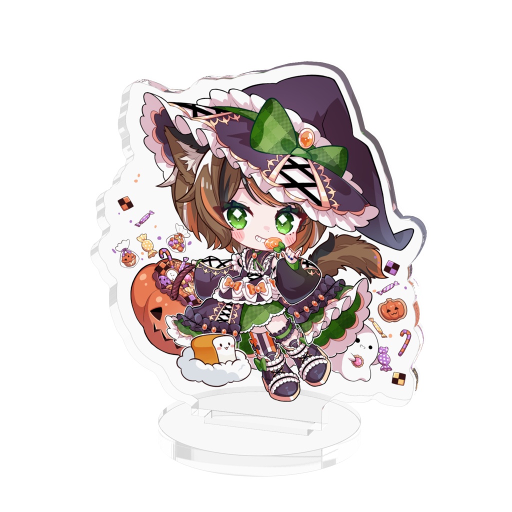 あすとろぱんくアクリルフィギュアスタンド（ハロウィンver）