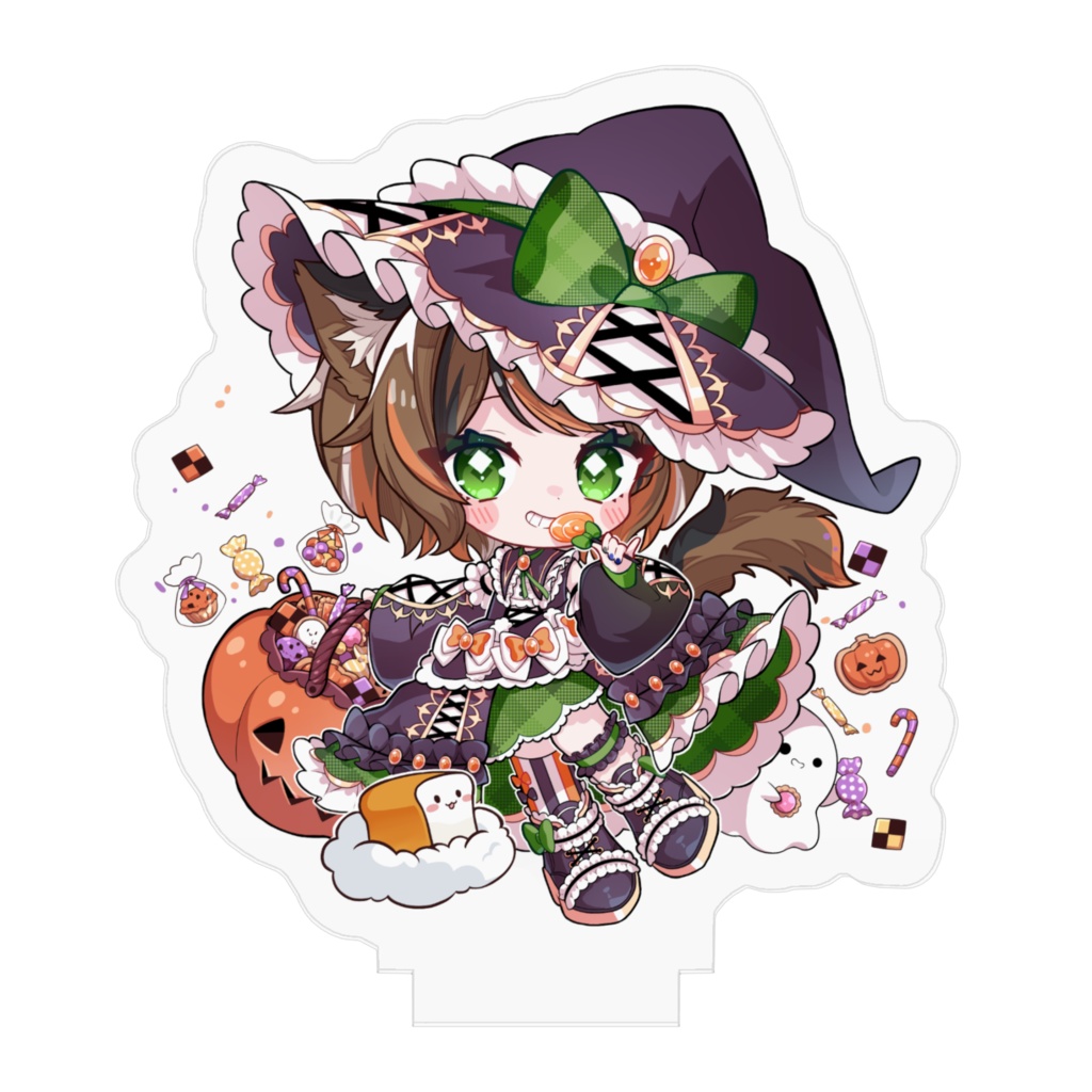 あすとろぱんくアクリルフィギュアスタンド(ハロウィンver)