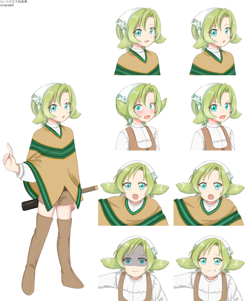 【全70種類】立ち絵2021年セット