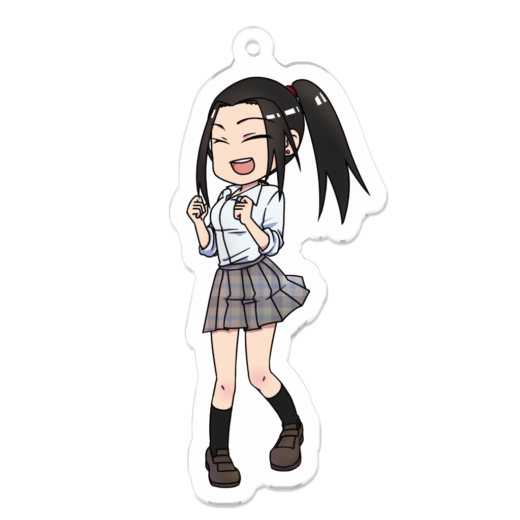 アクリルキーホルダー：跳ねるアヤメちゃん