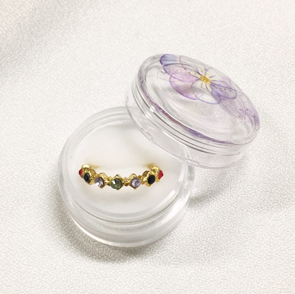 ケース付きピンキーリング