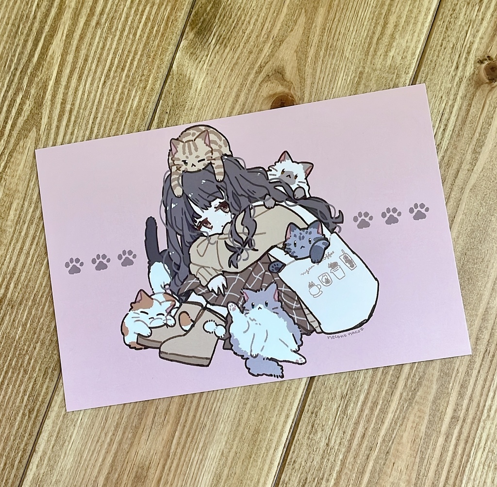 ポストカード 猫だらけ