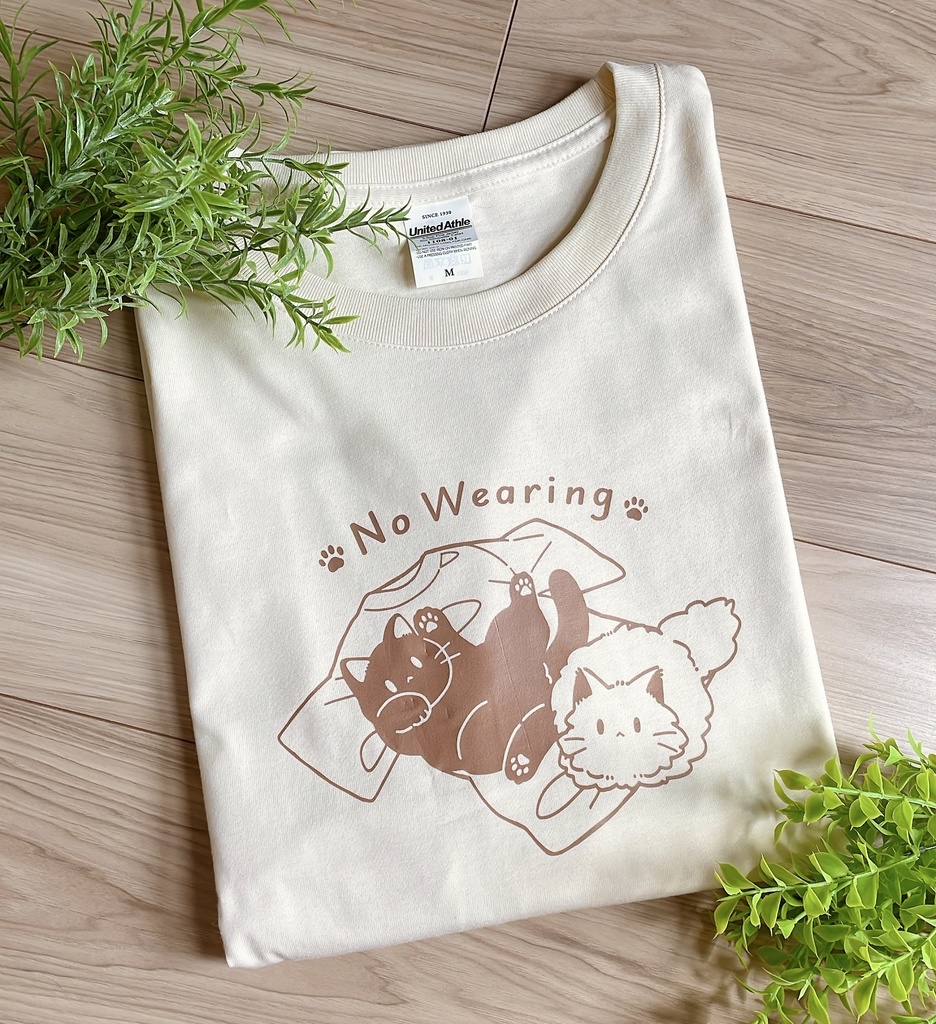 No WearingにゃんこTシャツ
