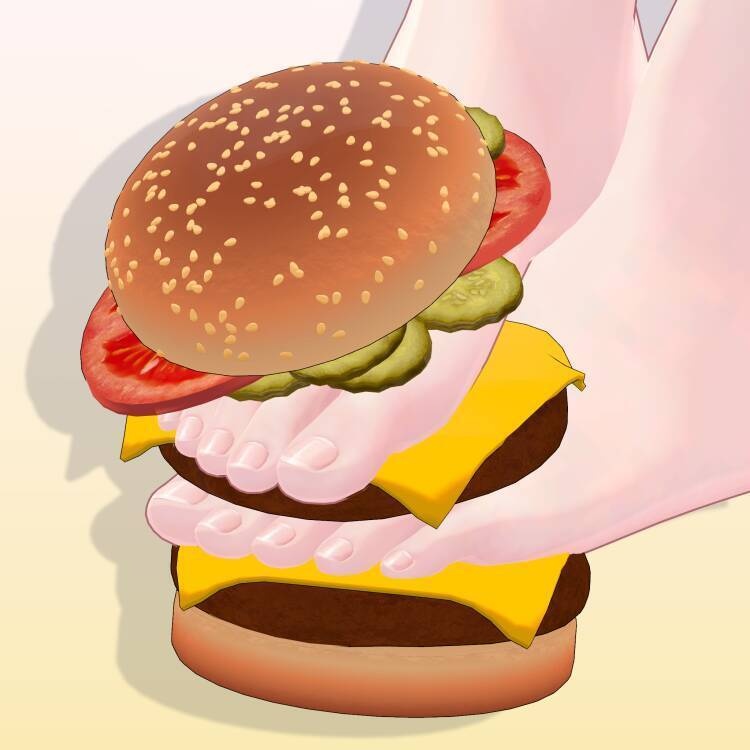 Double Cheese Foot Burger