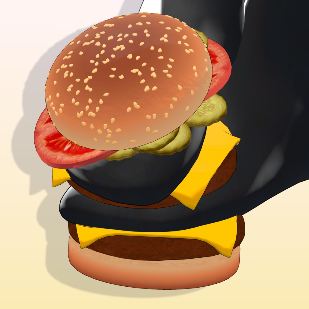Double Cheese Foot Burger