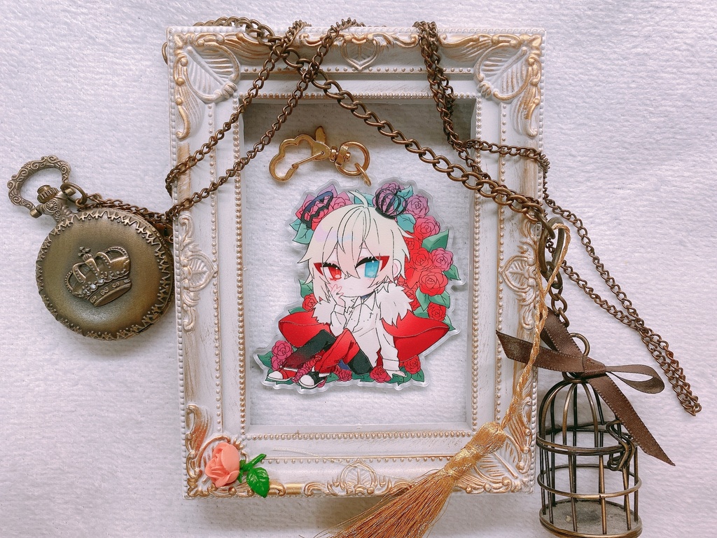 ルアージュアクリルキーホルダー