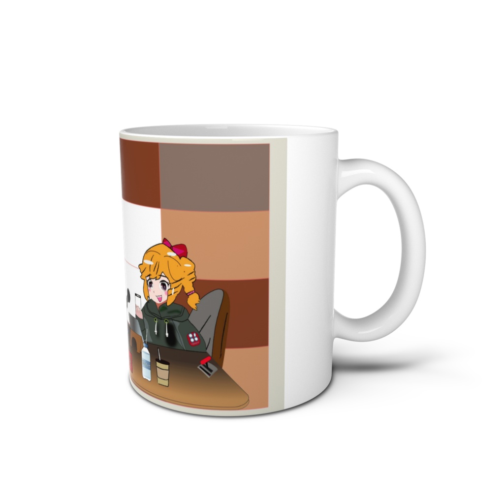 ラジオパーソナリティ|マグカップ - 直径 8 cm / 高さ 9.5 cm