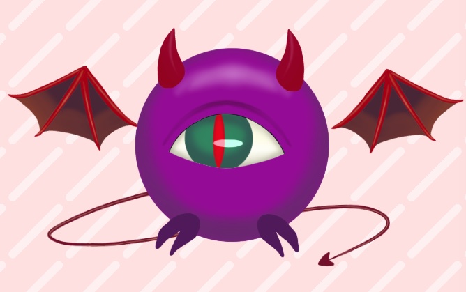 【汎用モデル】ちび悪魔【Live2D】