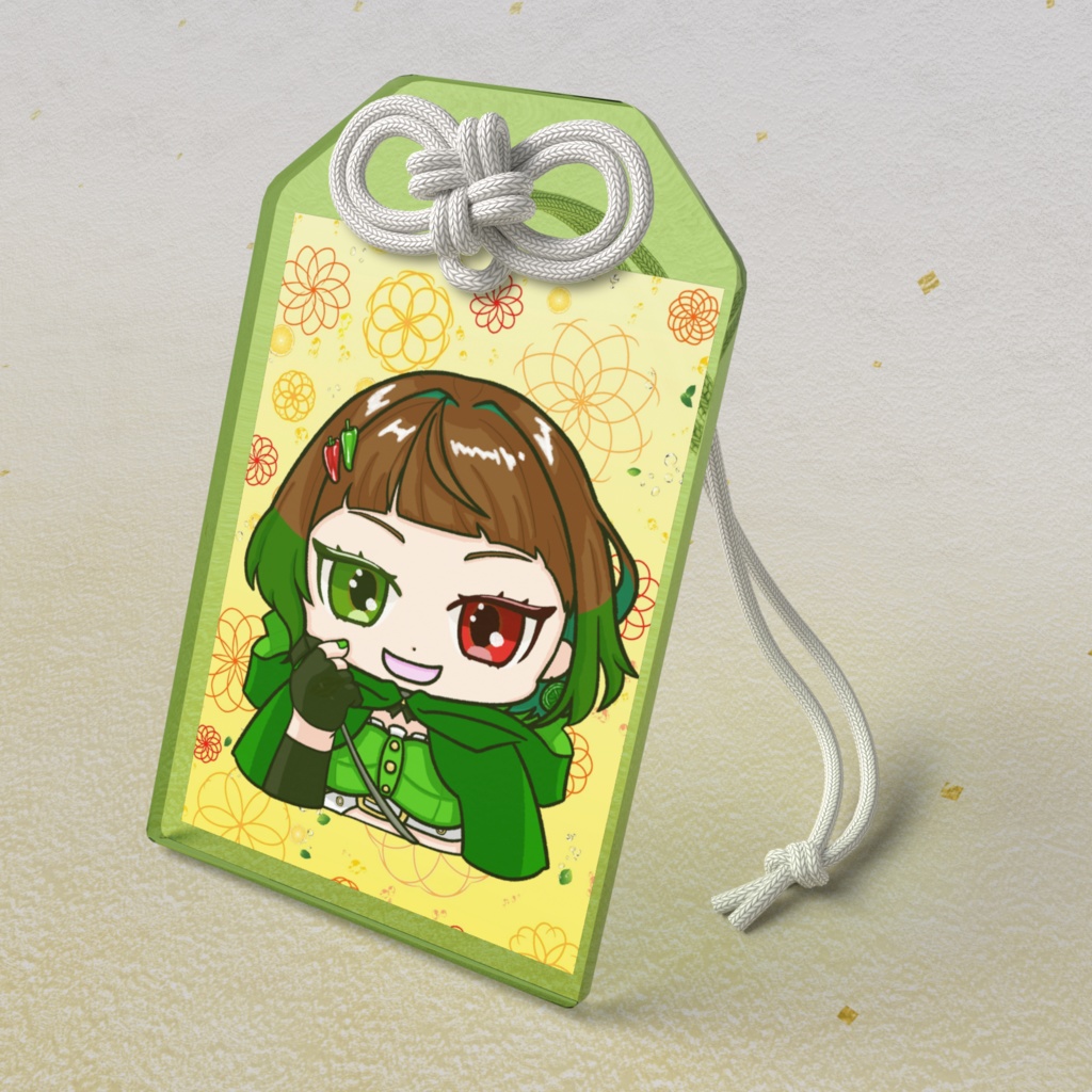 アクリルお守り