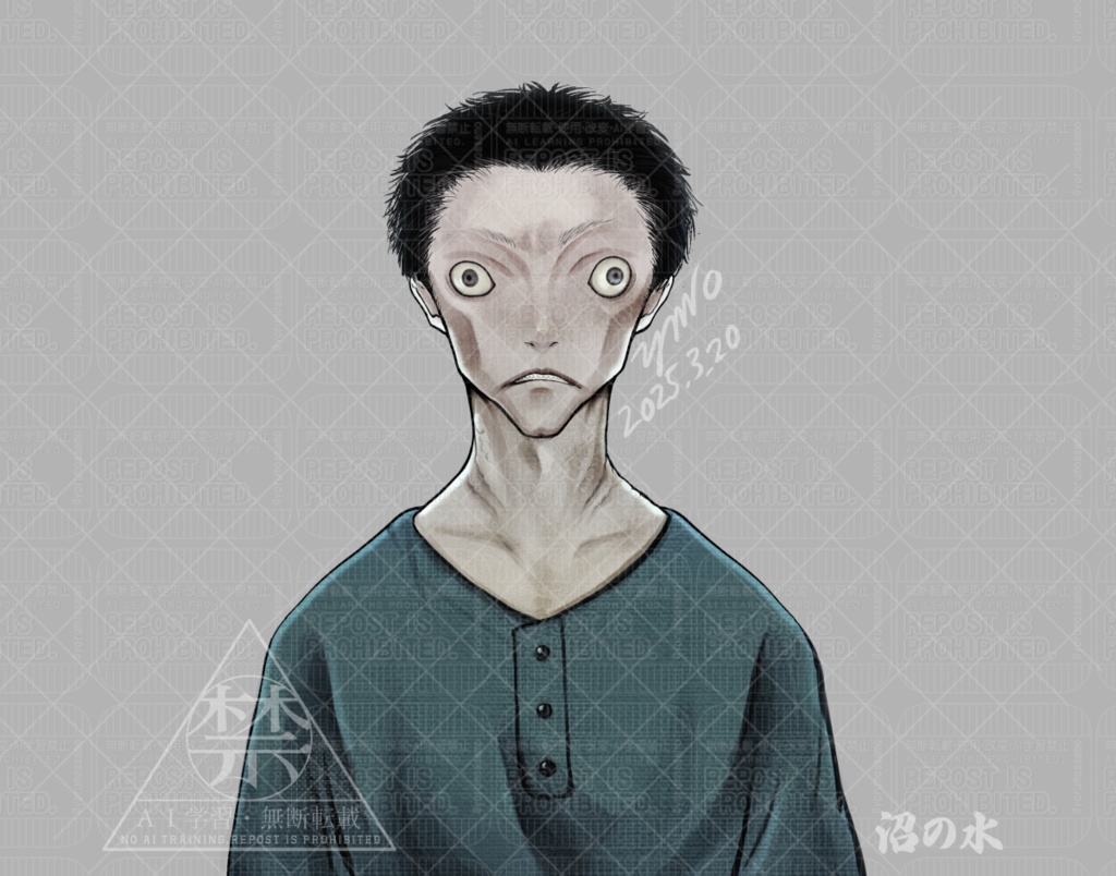 【無料】インスマスの男【NPC素材】