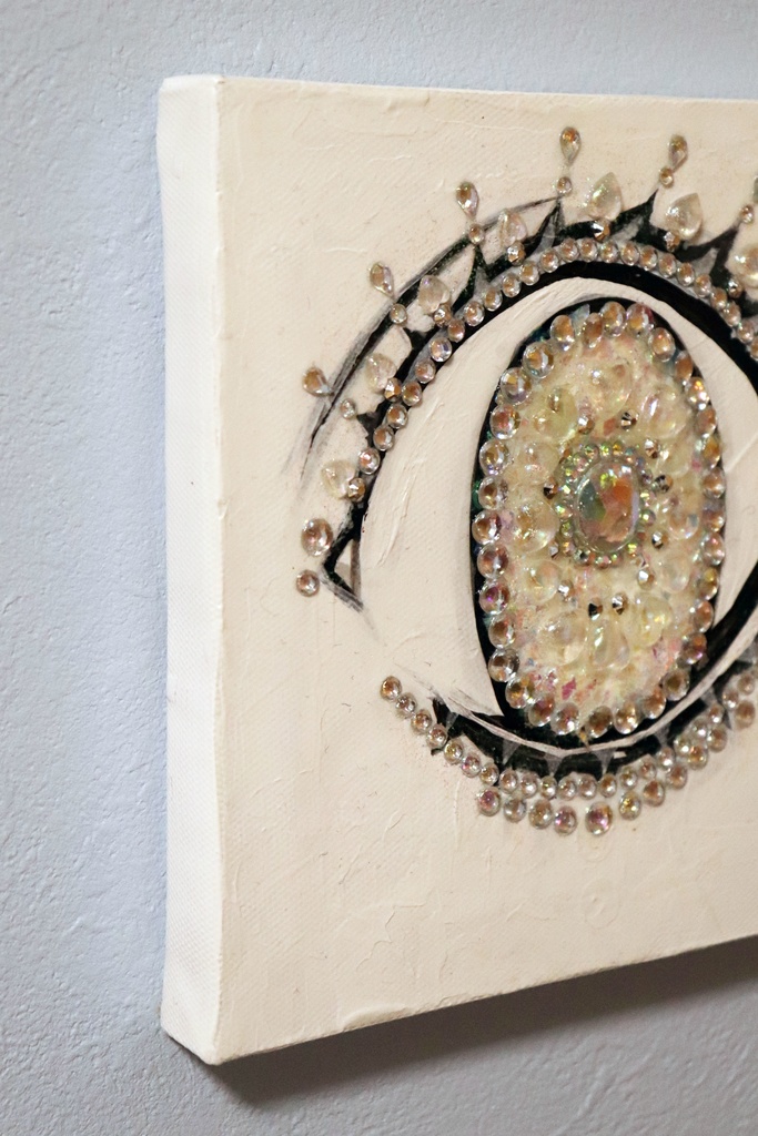 絵画「EYE (White Diamond)」