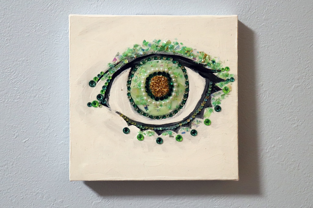 絵画「EYE (Jade)」