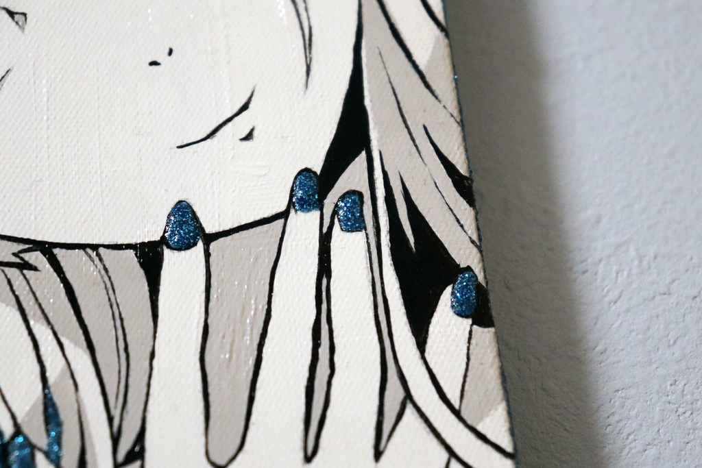 絵画「GIRL (BLUE)」