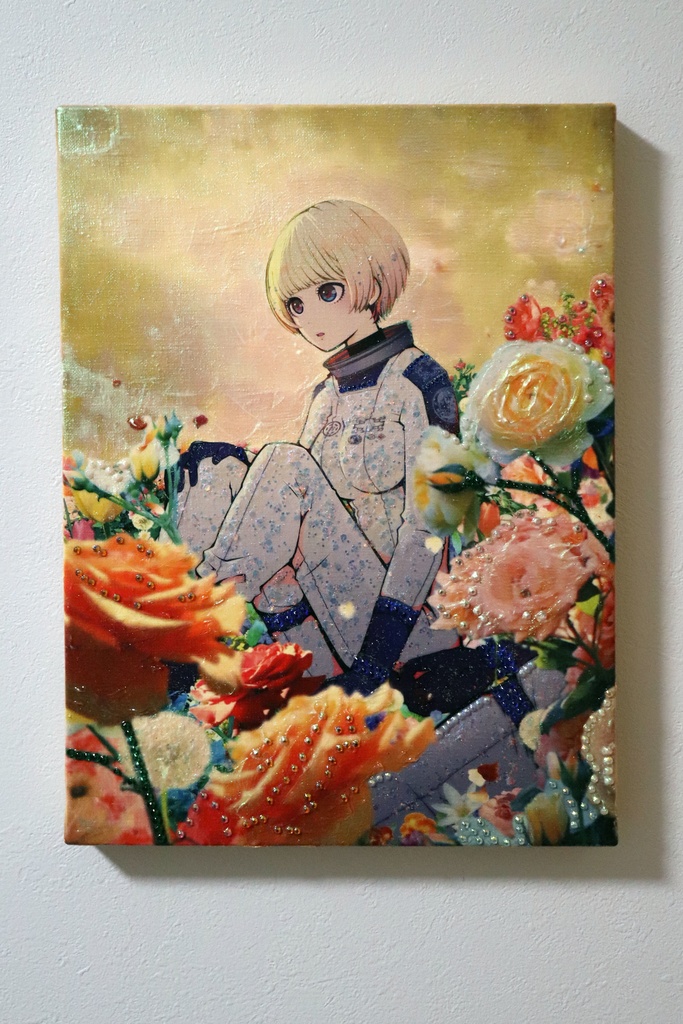 絵画「MOON WALK」