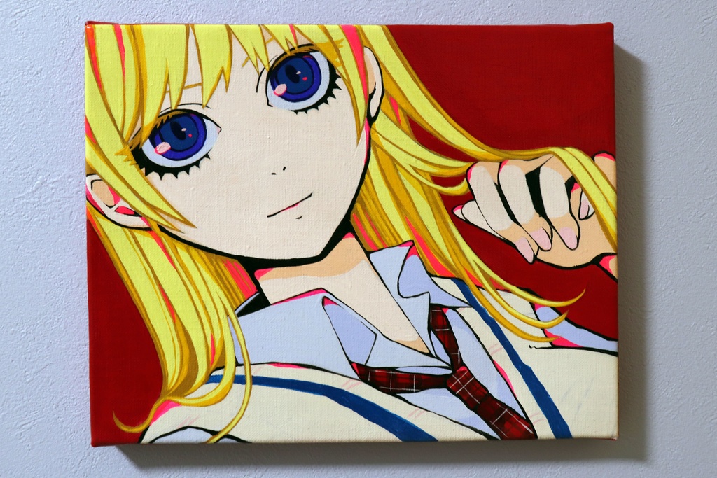 絵画「HEROINE MIKA(after)」