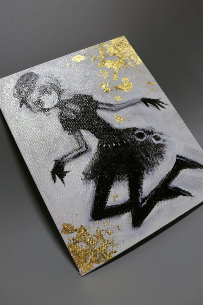 絵画「OshareK(細くてちっちゃいバージョン)」