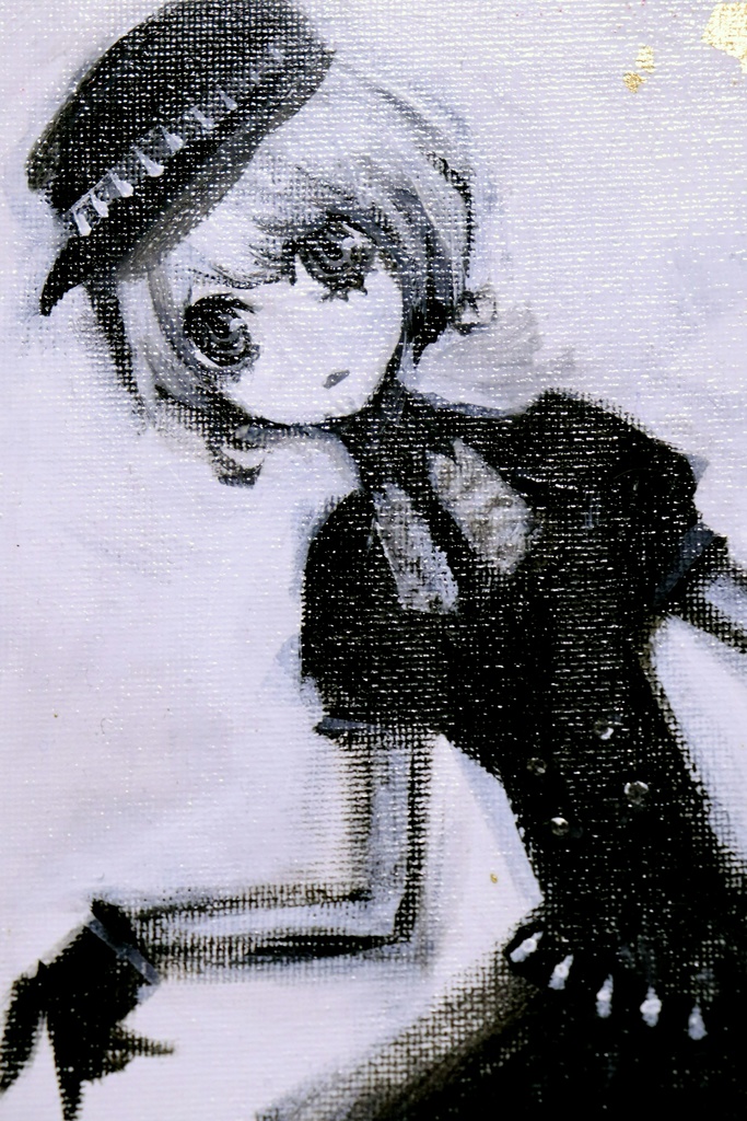 絵画「OshareK(細くてちっちゃいバージョン)」