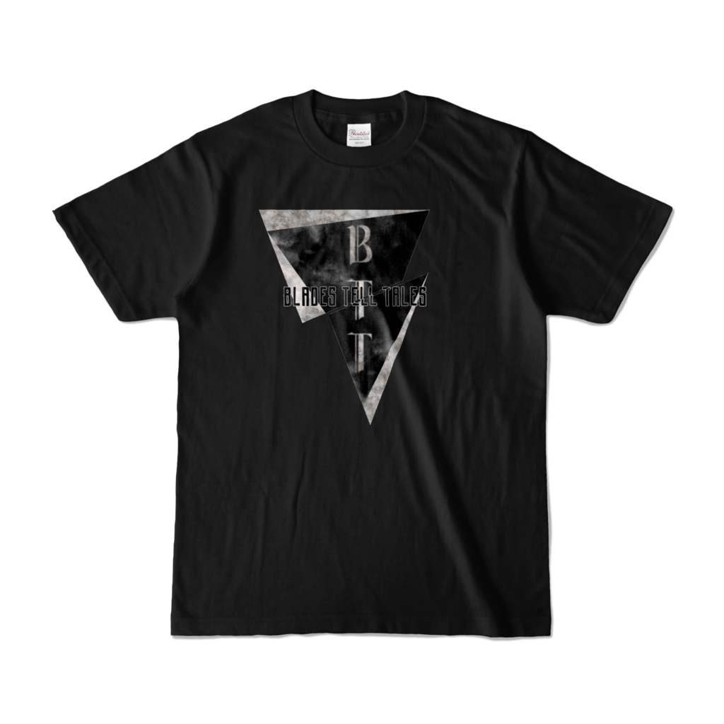 【黒前面】BTTロゴTシャツ