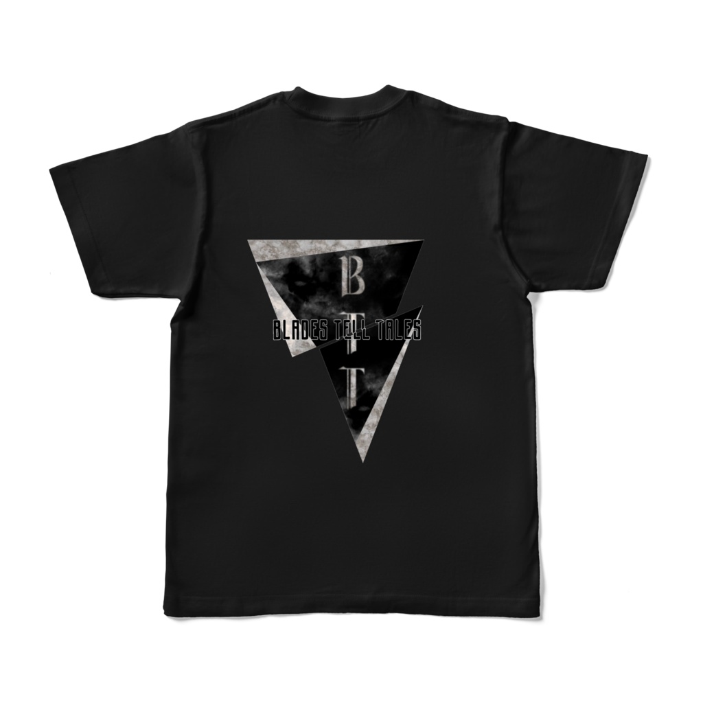 【黒背面】BTTロゴTシャツ