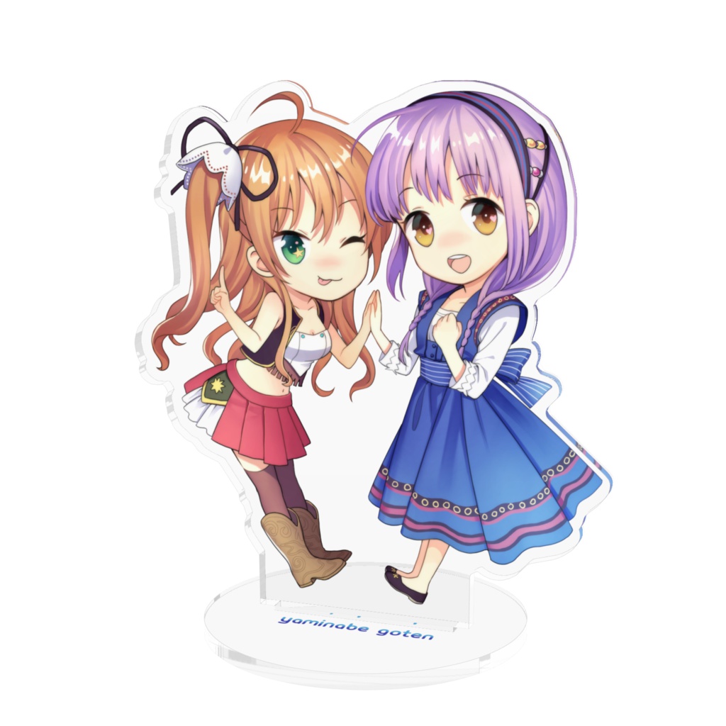 アクリルフィギュア(シリル＆シャトリー)