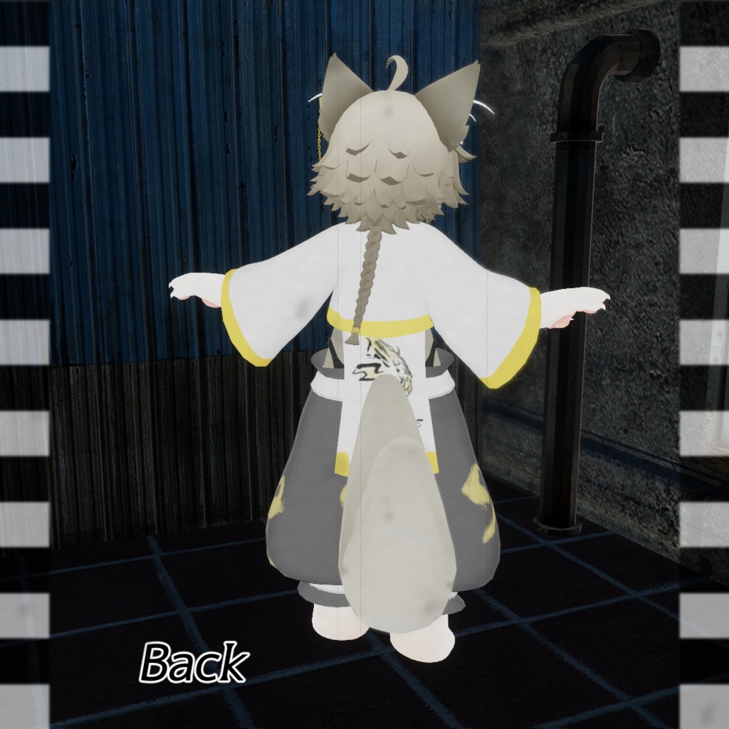 【リオ-Lio-対応】チャイナおにーさんセット【VRChat想定衣装】