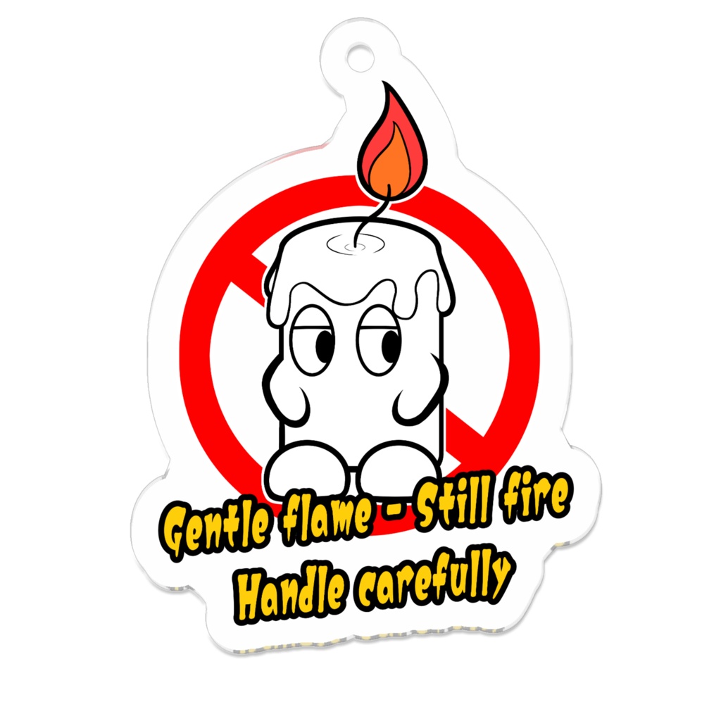 Gentle flame　アクリルキーホルダー