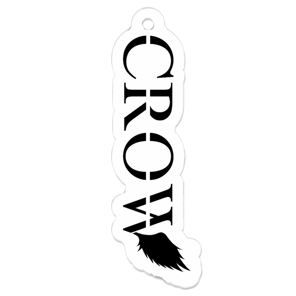 CROWロゴ　アクリルキーホルダー