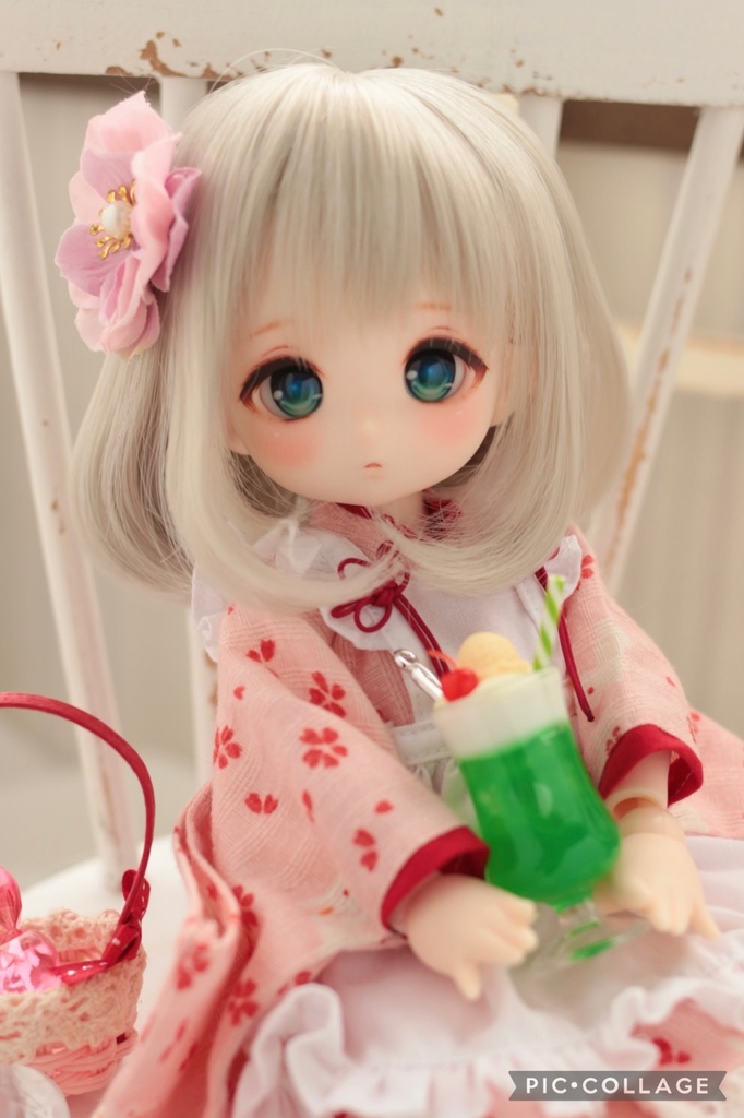 IMOMODOLL TOPPI 1/6カスタムヘッド　セミホワイト