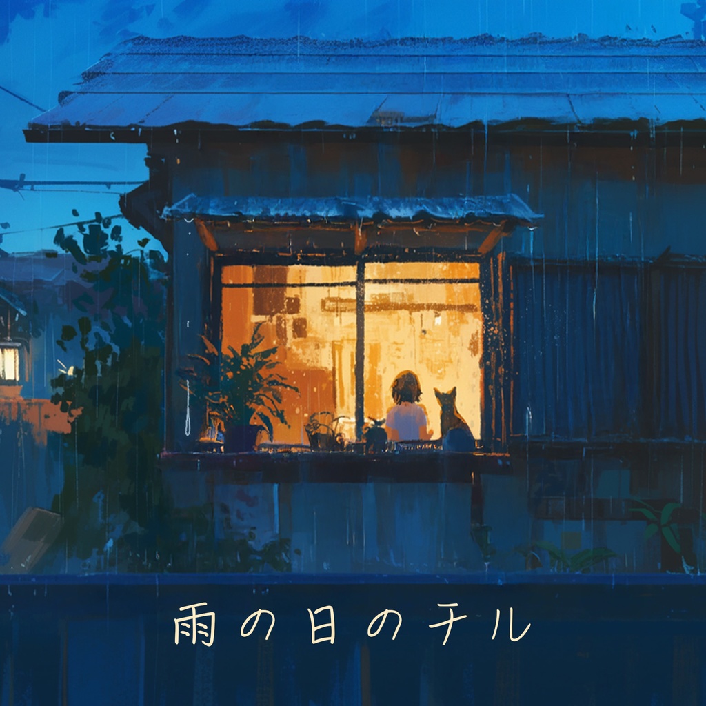 フリーBGM「雨の日のチル」～雨音,リラックス,まったり,Chill,Lo-Fi、Vlog～【NoCopyrightMusic】