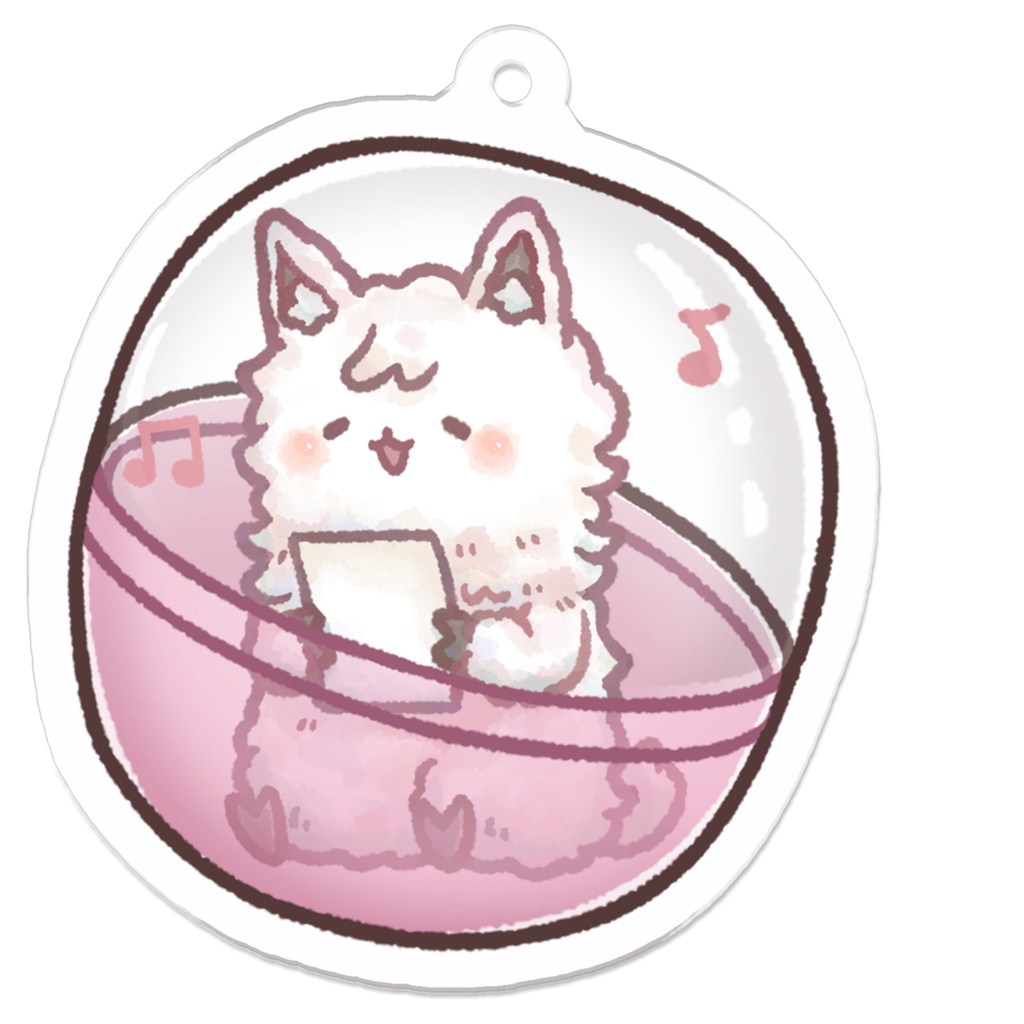 アクキー【ガチャに入ったにゃるぱか】