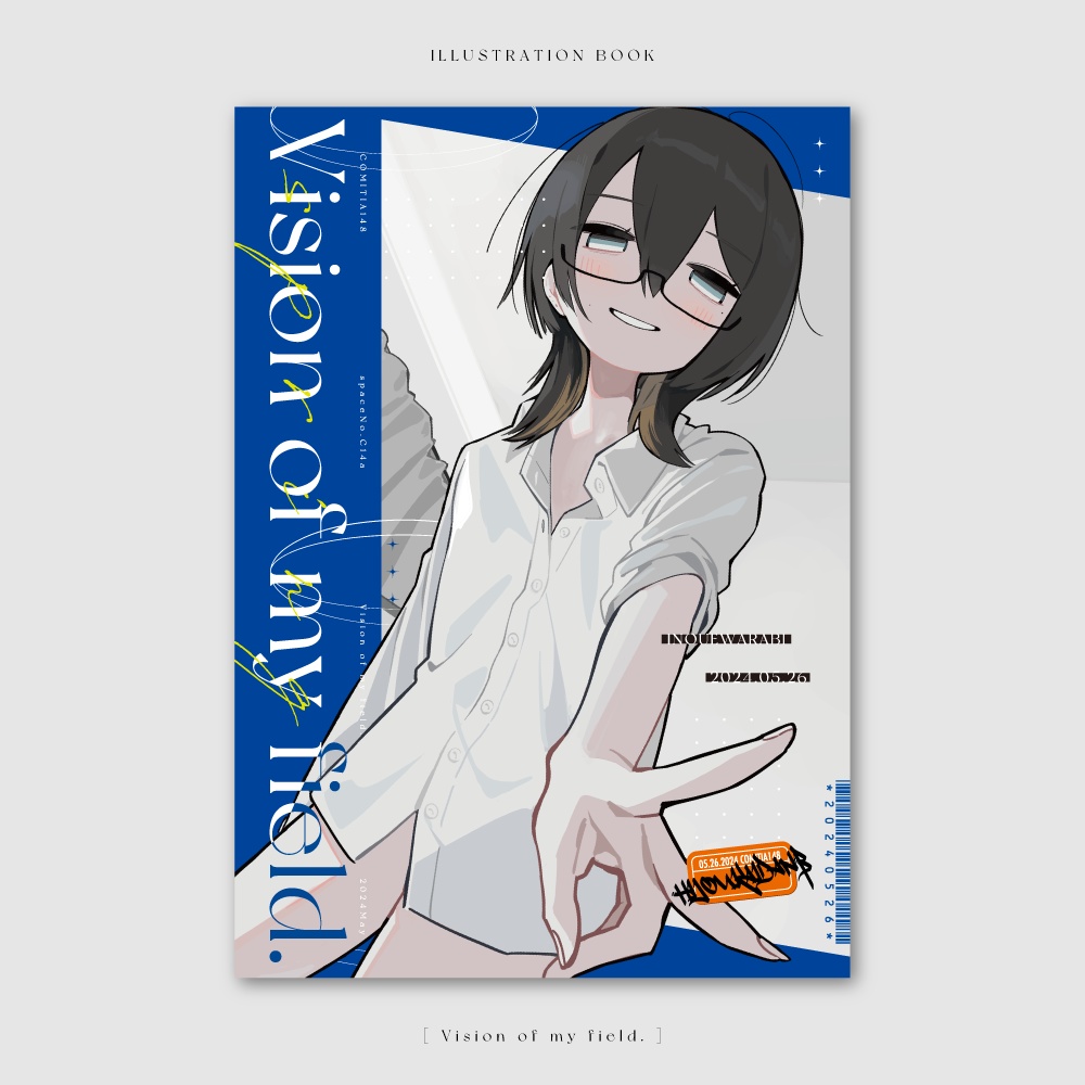既刊 [ Vision of my field. ] イラスト集＋漫画15P