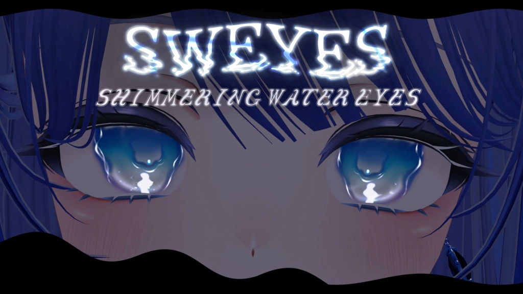 【1週間発売記念セール中✨】水面がきらめく!月の道☾✧⋆.˚Shimmering Water Eye Texture ✧⋆.°【21Avatar・12Color】