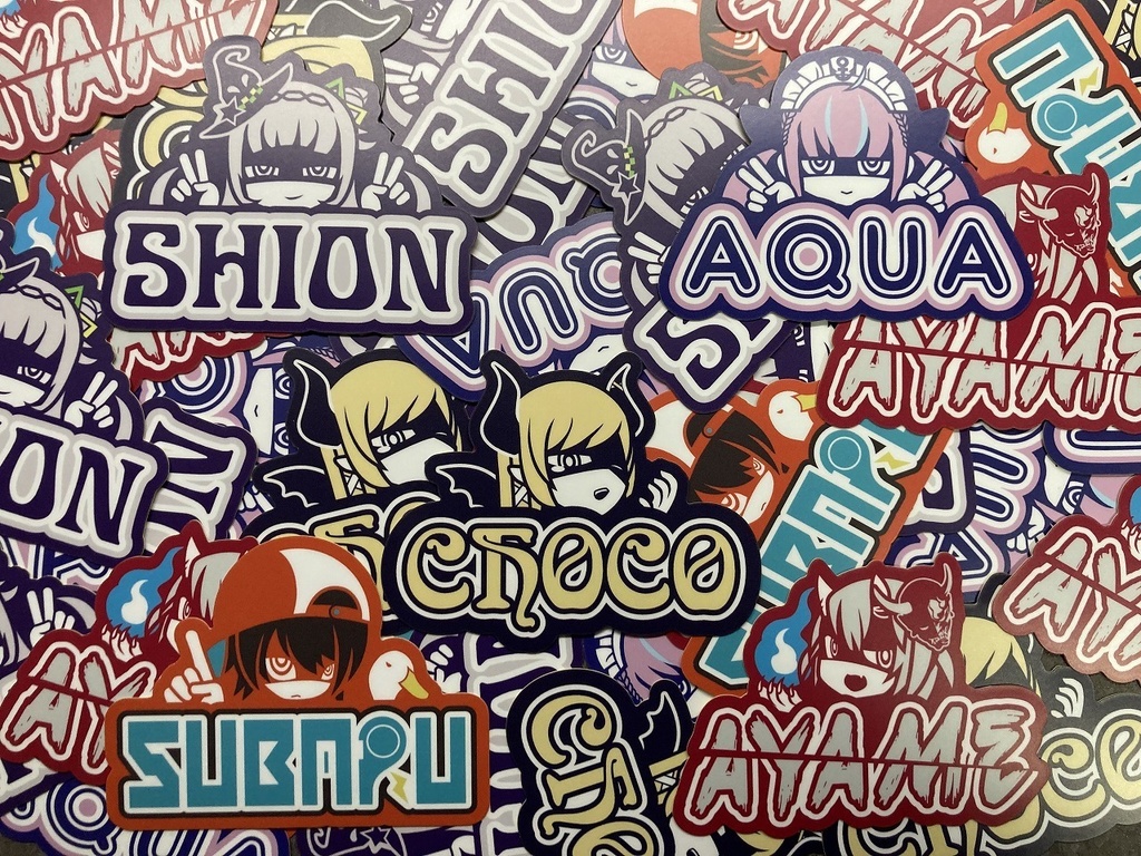 【非公式】2期生各種【ステッカー】