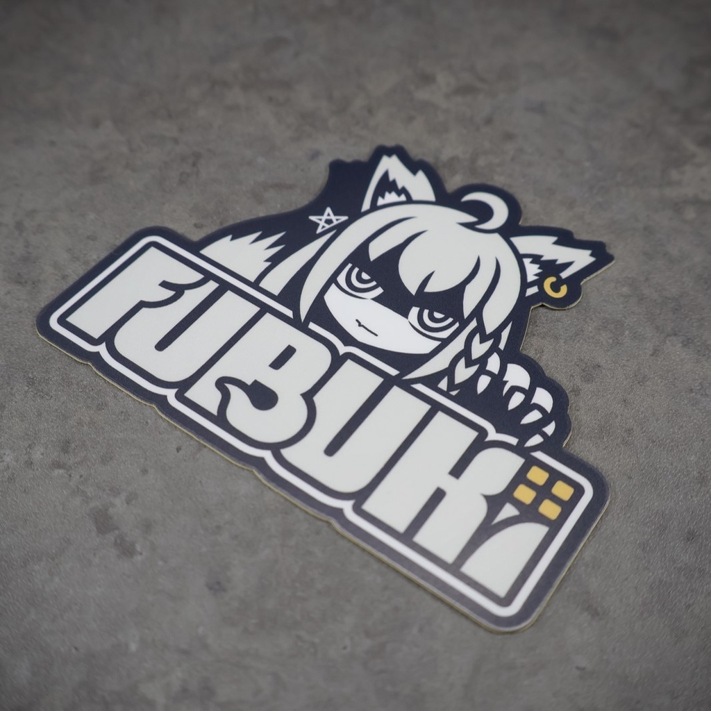 【非公式】フブミオ【ラバーキーホルダー/ステッカー】