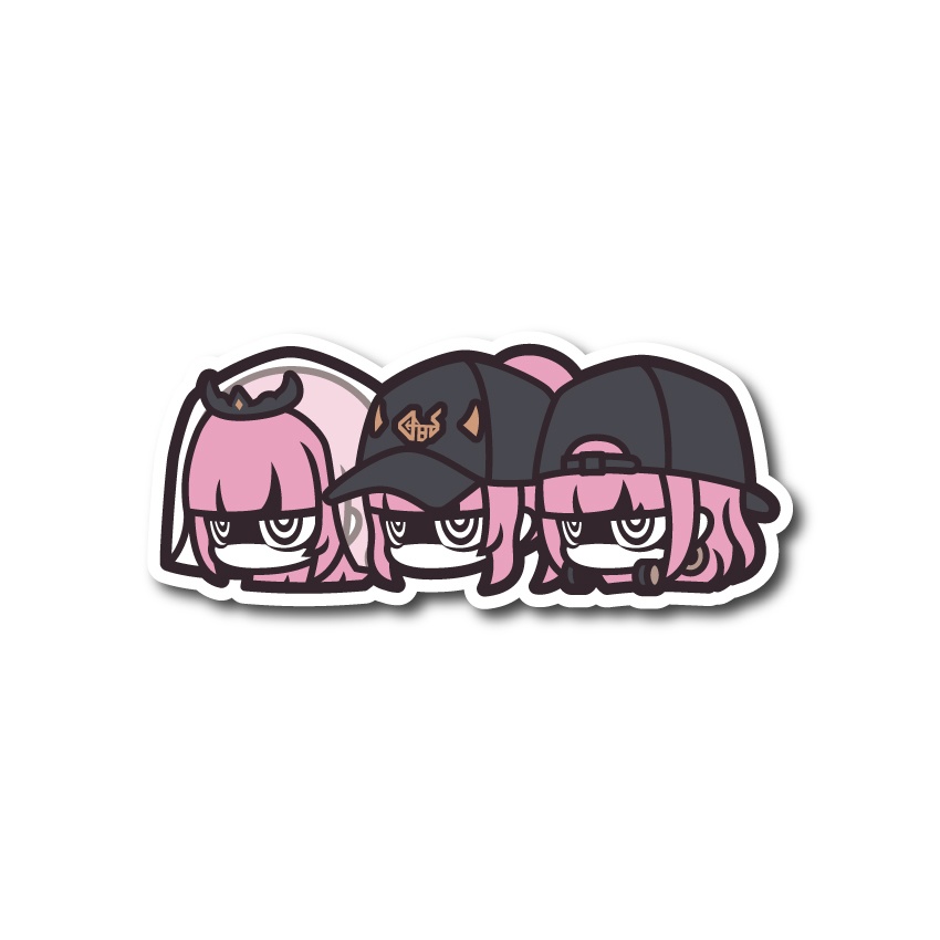 【非公式】森カリオペ【ステッカー】