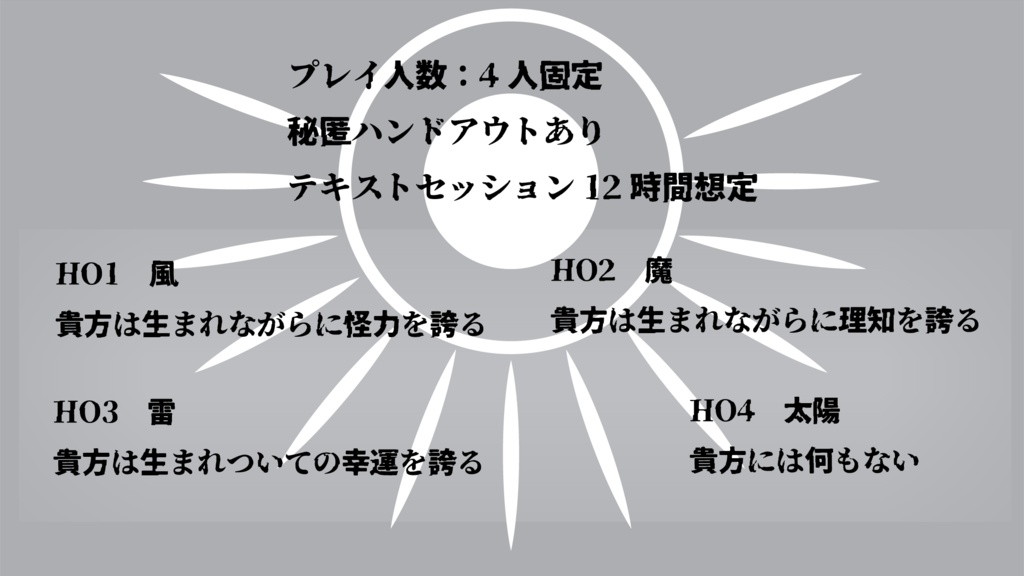 今君に問うは神の詩【CoCシナリオ】SPLL:E194763
